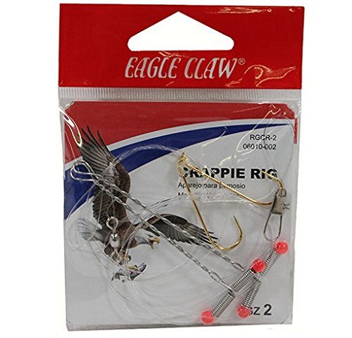 Eagle Claw Crappie Rig 06010-002 components provide reliable bait presentation