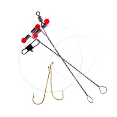 Eagle Claw Crappie RIG-1-0 close-up of a sturdy hook for crappie fishing