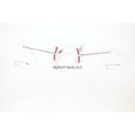 Eagle Claw Crappie RIG-1 weight indicates light tackle capability on lakes.