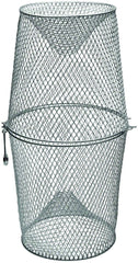 Eagle Claw Galvanized Minnow Trap - close-up galvanized steel