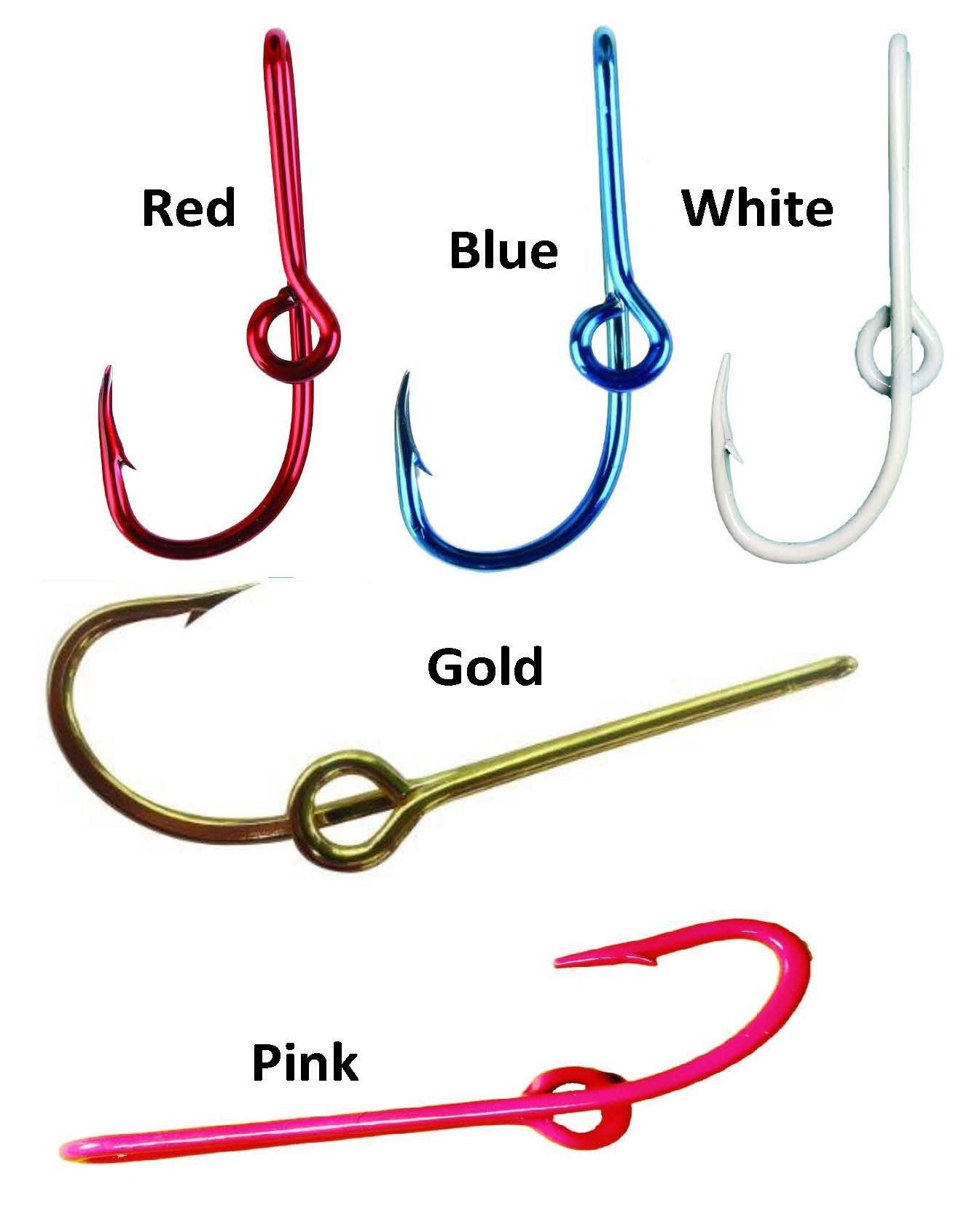 Durable, rust-resistant Eagle Claw hat hook with a long-lasting finish.