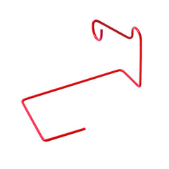 Eagle Claw ice fishing rod holder red medium keeps lines organized and hands free.