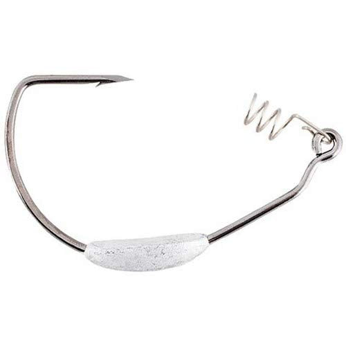 Eagle Claw low-profile barb enables easier penetration and secure holding.