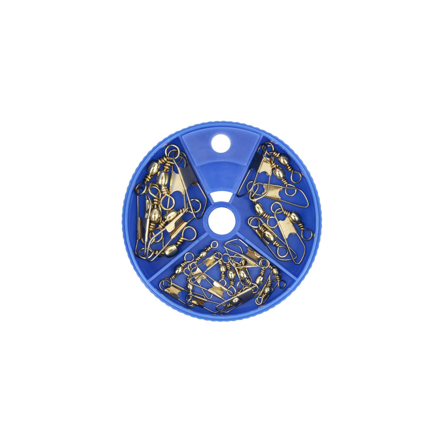 Eagle Claw SNAP Swivel Assortment 20pcs packaging for quick rig setup.