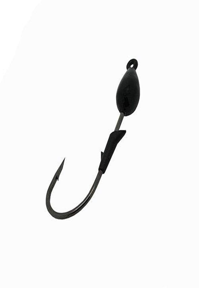 Eagle Claw TKSB316B swimbait head with black chrome finish for secure hooksets.