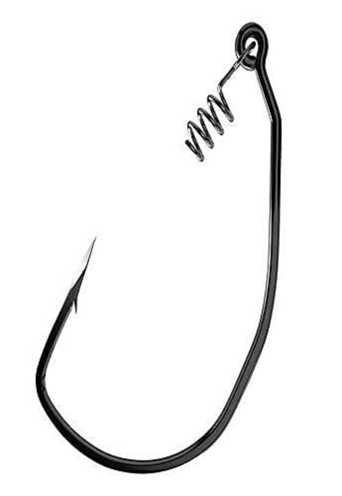 Eagle Claw TK170-7/0 swimbait hook in platinum black finish for 3/8 oz rigs