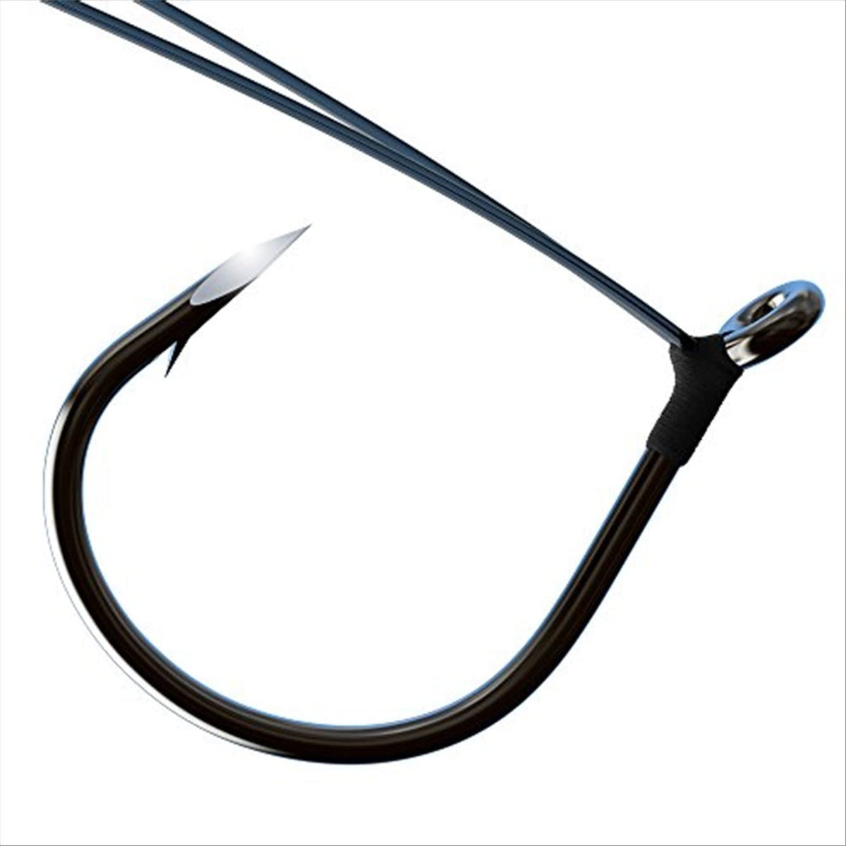 Eagle Claw TroKar Weedless Wacky Worm hook for weedless fishing and strong hooksets.