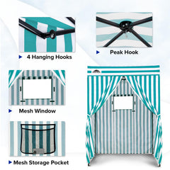 Eagle Peak interior with mesh pockets supports gear organization and storage.