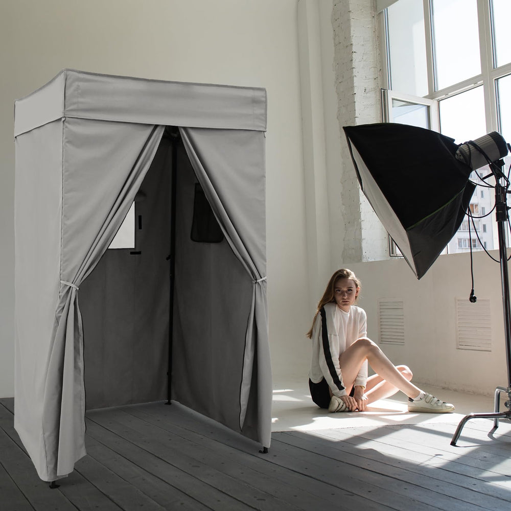 EAGLE PEAK Flex Compact 4x4 canopy top fabric shows durable outdoor cover.
