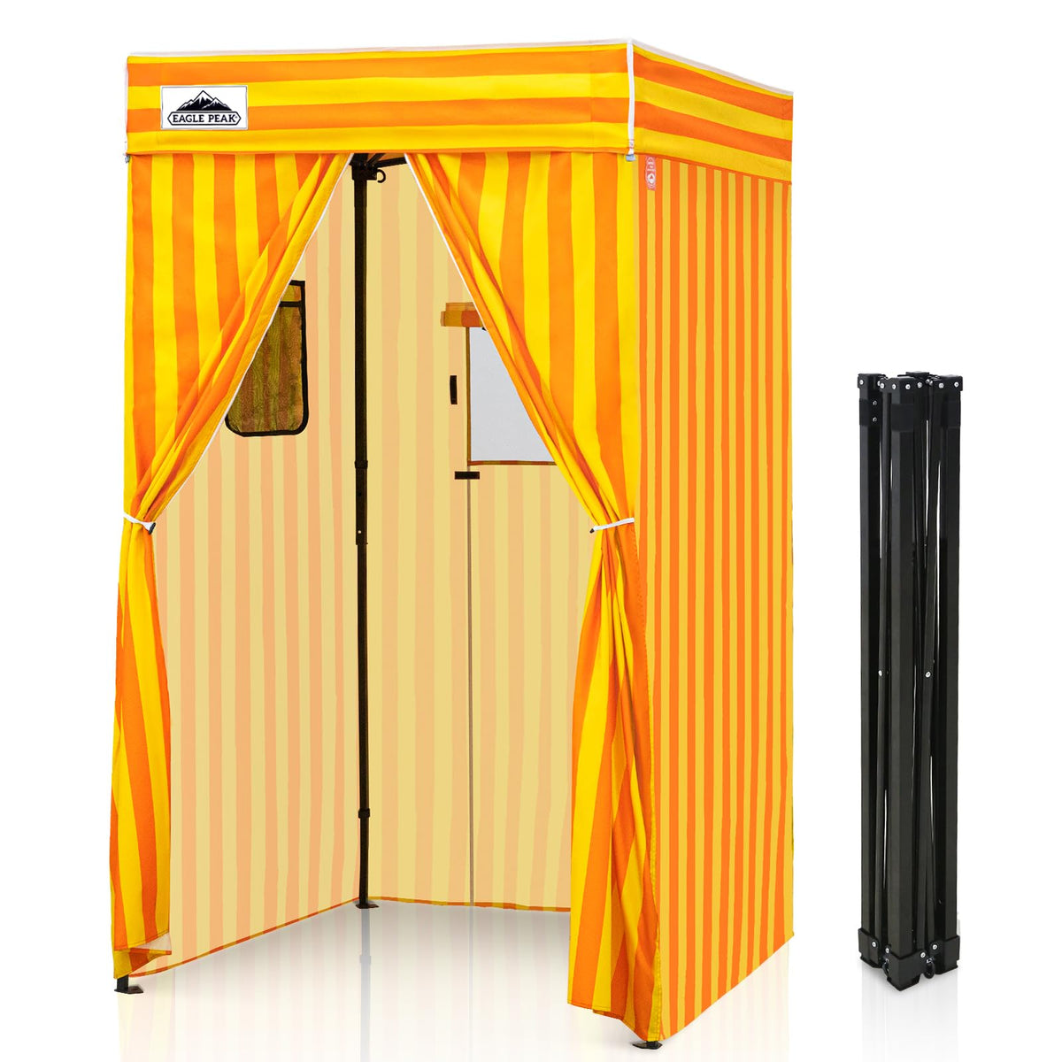 Eagle Peak Flex Compact 4x4 canopy top for instant privacy and shade during shoots