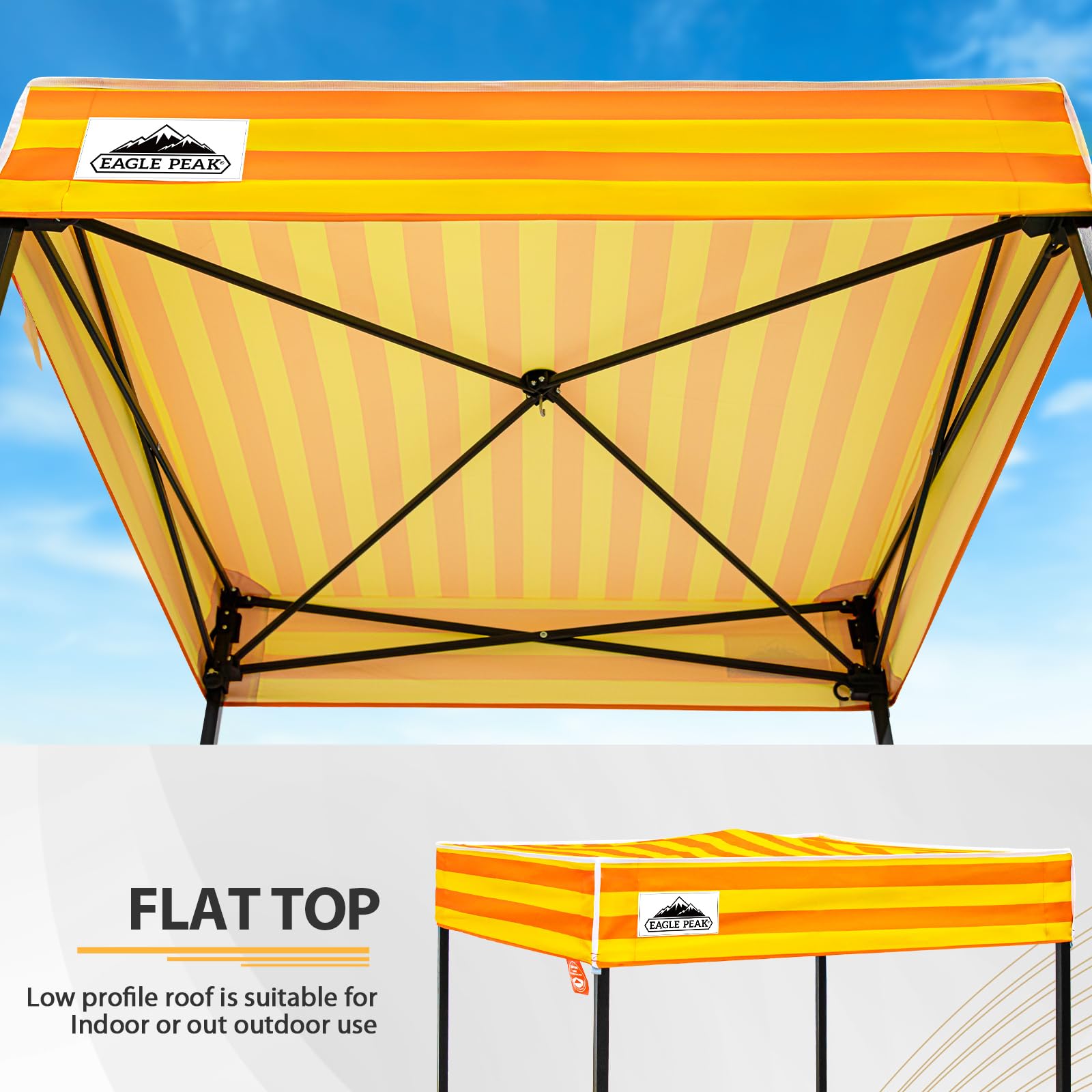 Eagle Peak mesh pockets on sidewall for small items within reach
