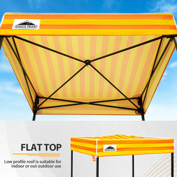 Eagle Peak mesh pockets on sidewall for small items within reach