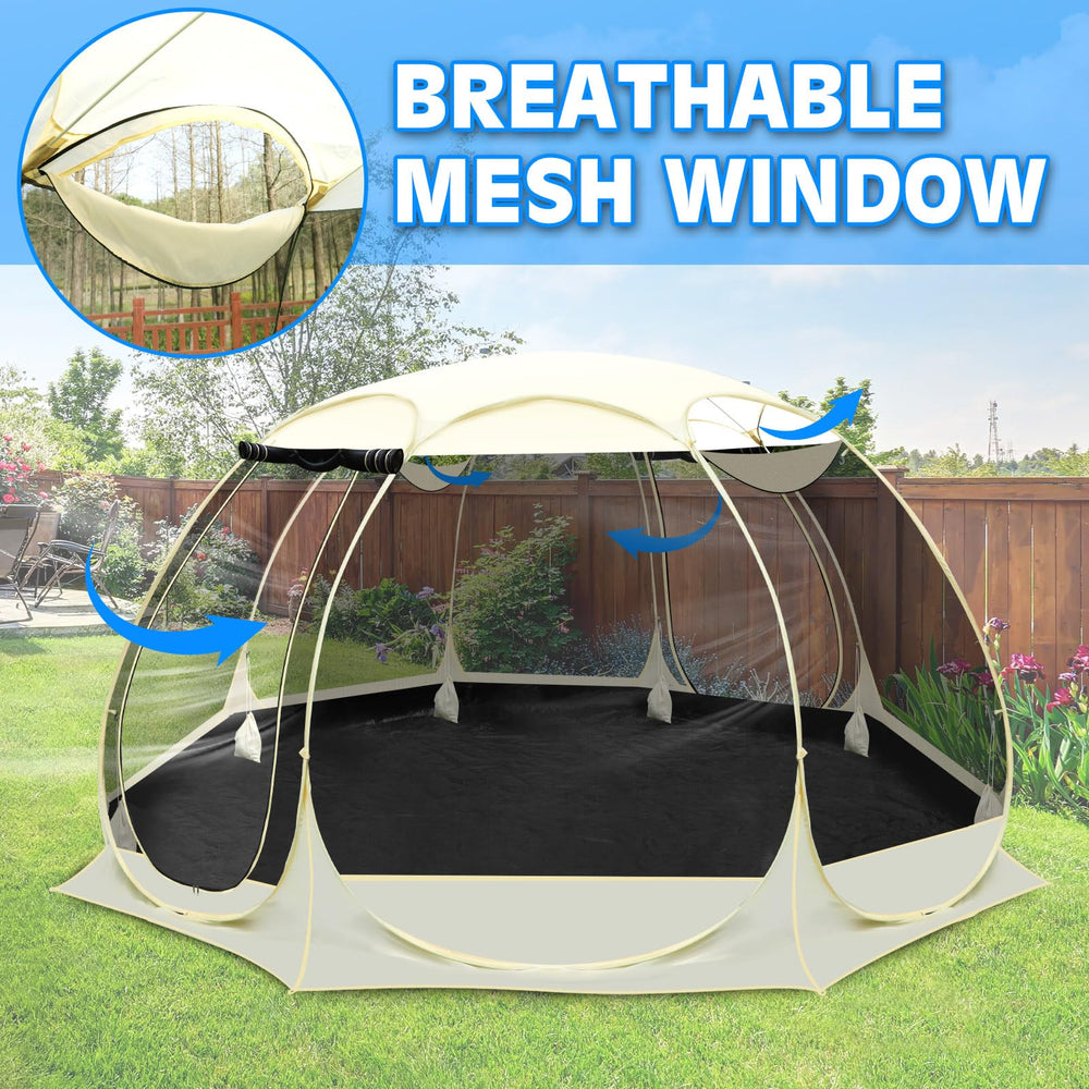 Eapele pop-up shelter lightweight and portable for easy transport
