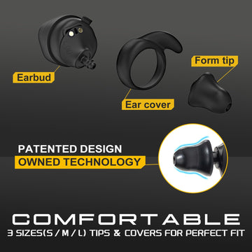 EARMOR M20T PRO lightweight 6.7g design reduces fatigue during long sessions