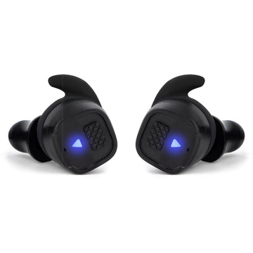 EARMOR M20T PRO worn earpro in action provides clear hearing protection on the range