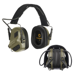 EARMOR M31 PLUS connectorized headset closeup demonstrates rugged build for field use
