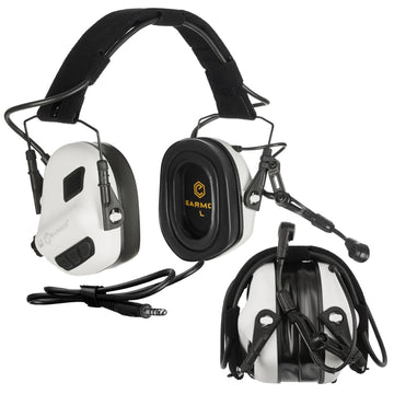 EARMOR M32 Plus headset mounted on helmet for stable range communication