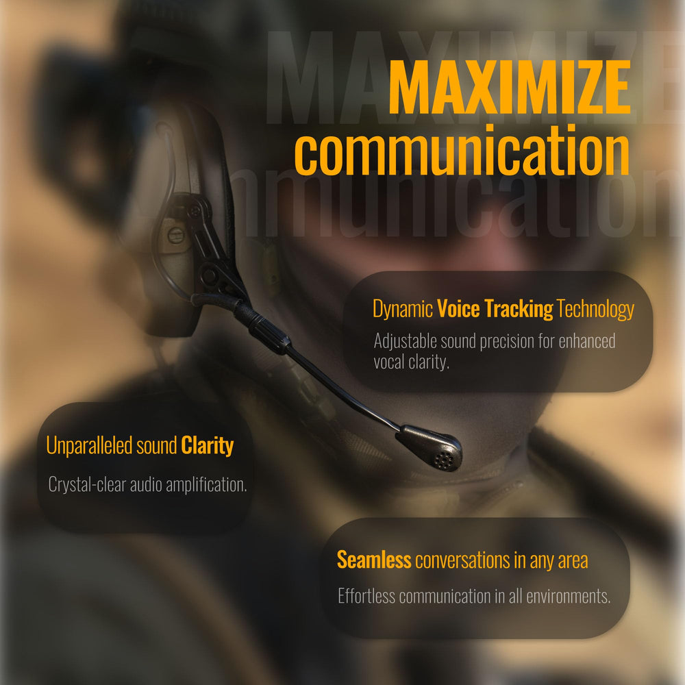 EARMOR M32 Plus IPX-5 rating for rugged, weather-resistant duty.