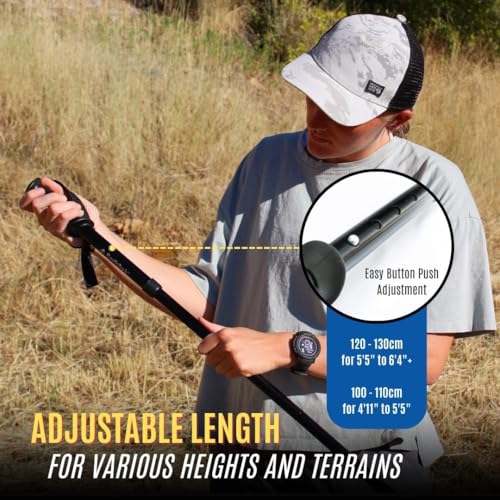 EarthTrekGear trekking pole carbide tip with removable protector for rugged terrain grip.