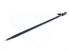 EarthTrekGear folding trekking pole extended to 45–50 inches for tall hikers.