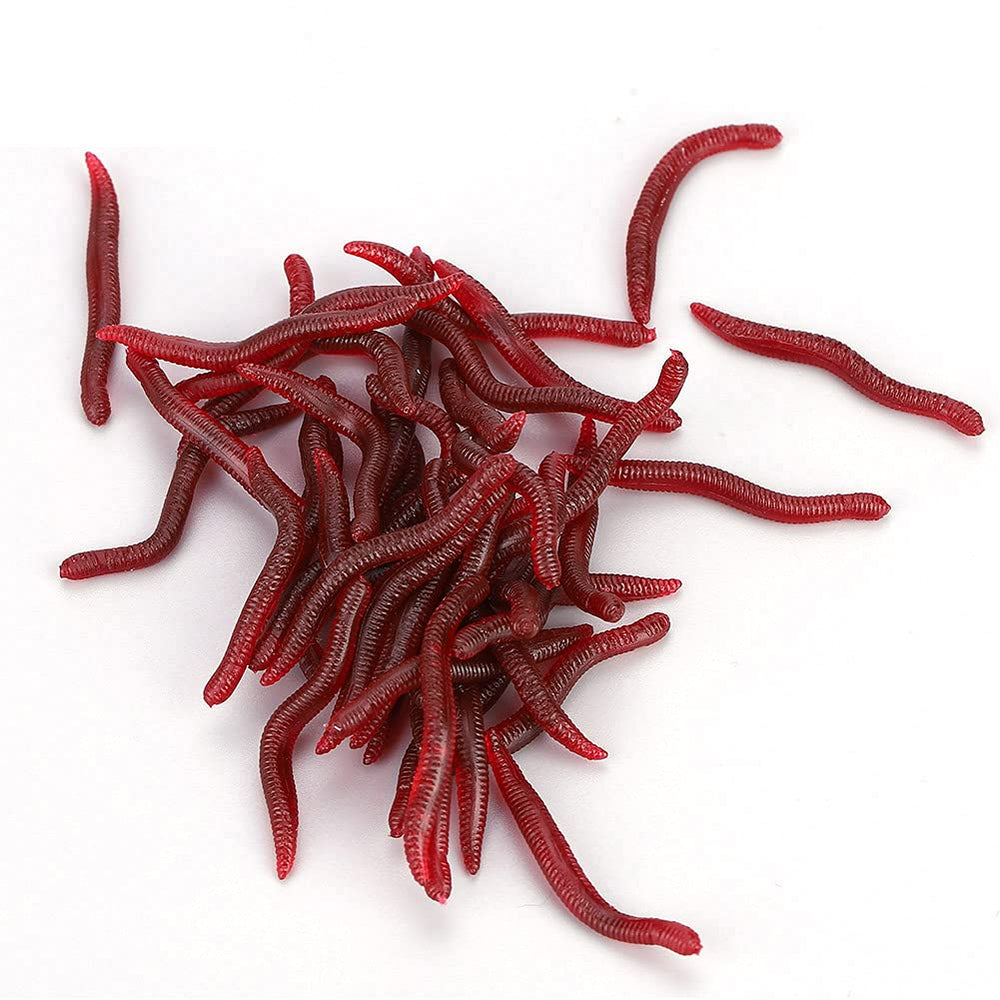 Earthworm Bait environmentally-friendly rubber supports reuse.