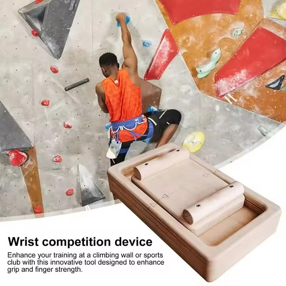 Compact portable Crimp Clash design for on the go practice.