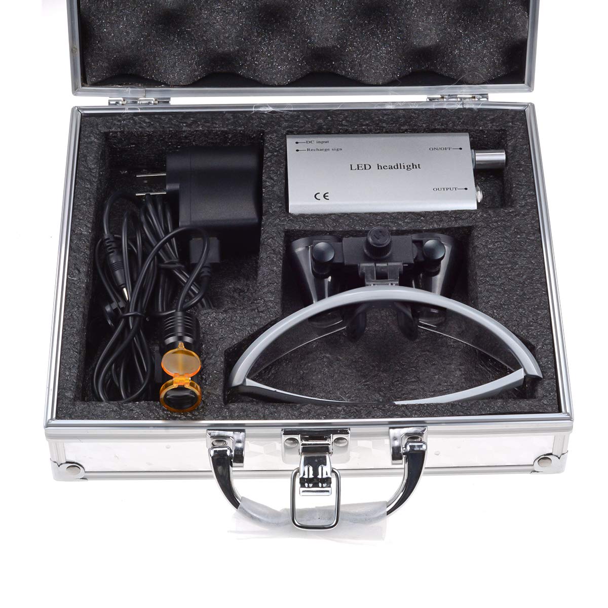 EAST rechargeable lithium battery keeps the unit light during use.