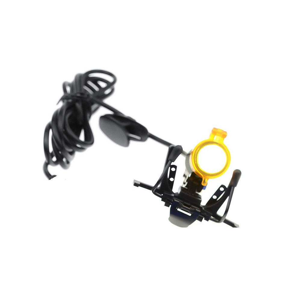 East lightweight head light minimizes fatigue during lengthy procedures.