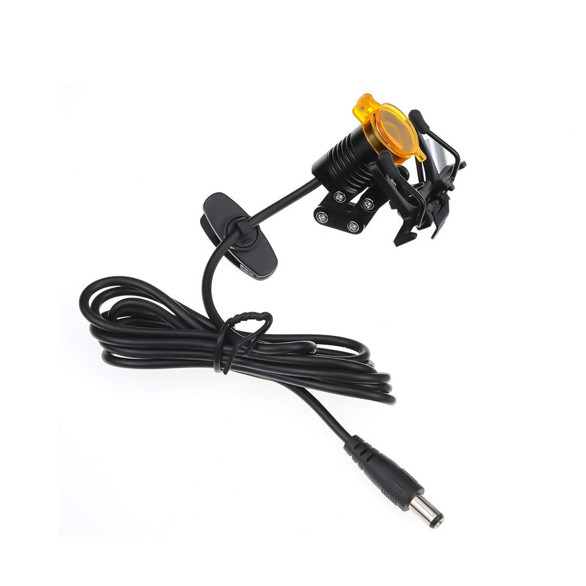 East clip-on head light for dental loupes supports flexible workflow.