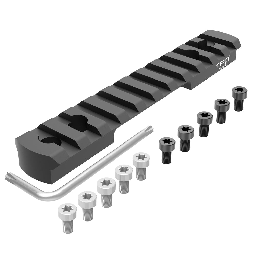 Eastern Tactical Henry H024 rail mount on a Picatinny rail for secure mounting.