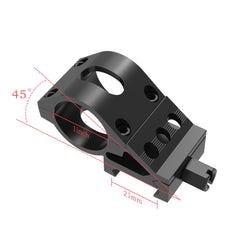 Eastern Tactical mount with hardware pack enables simple setup.