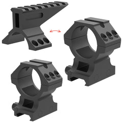 Eastern Tactical Supply 34mm rings interior cushion tape to prevent slippage