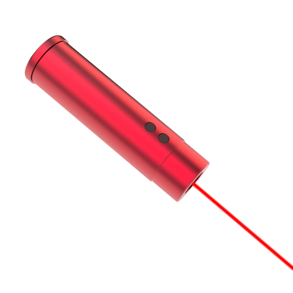 Eastern Tactical Supply 357 bore sight aluminum body offers durable, stable alignment.