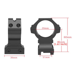 Eastern Tactical Supply 6061-T6 aluminium alloy build for durability.