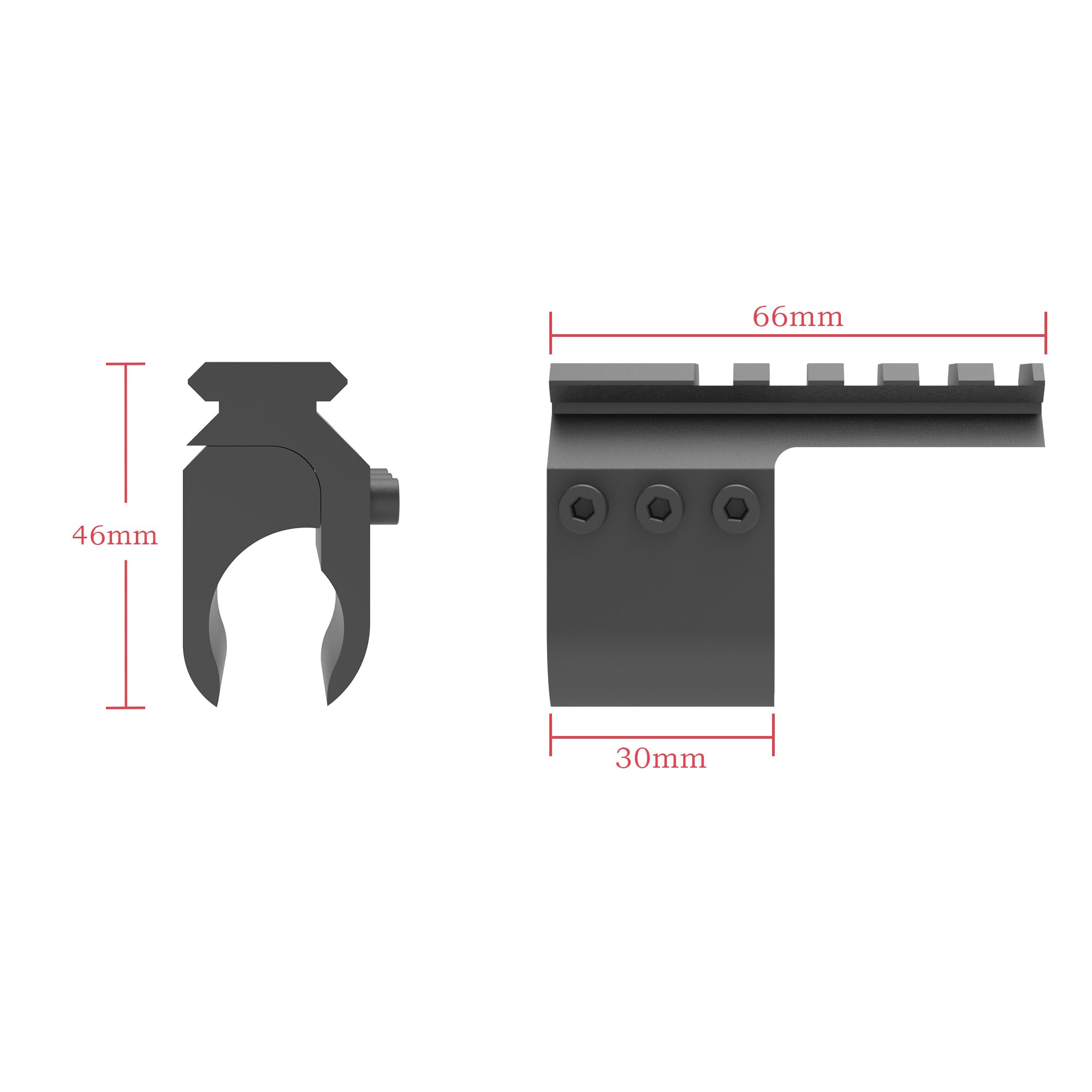 Eastern Tactical Supply rugged aluminum-steel construction for demanding use.
