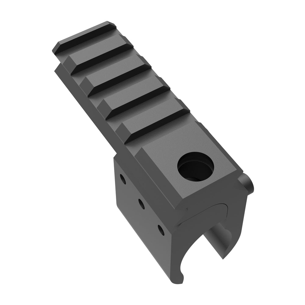 Eastern Tactical Supply black matte finish blends with gear.
