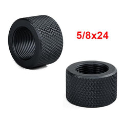 Eastern Tactical Supply crush-washer-5-8x24 with barrel ensures proper muzzle device alignment.