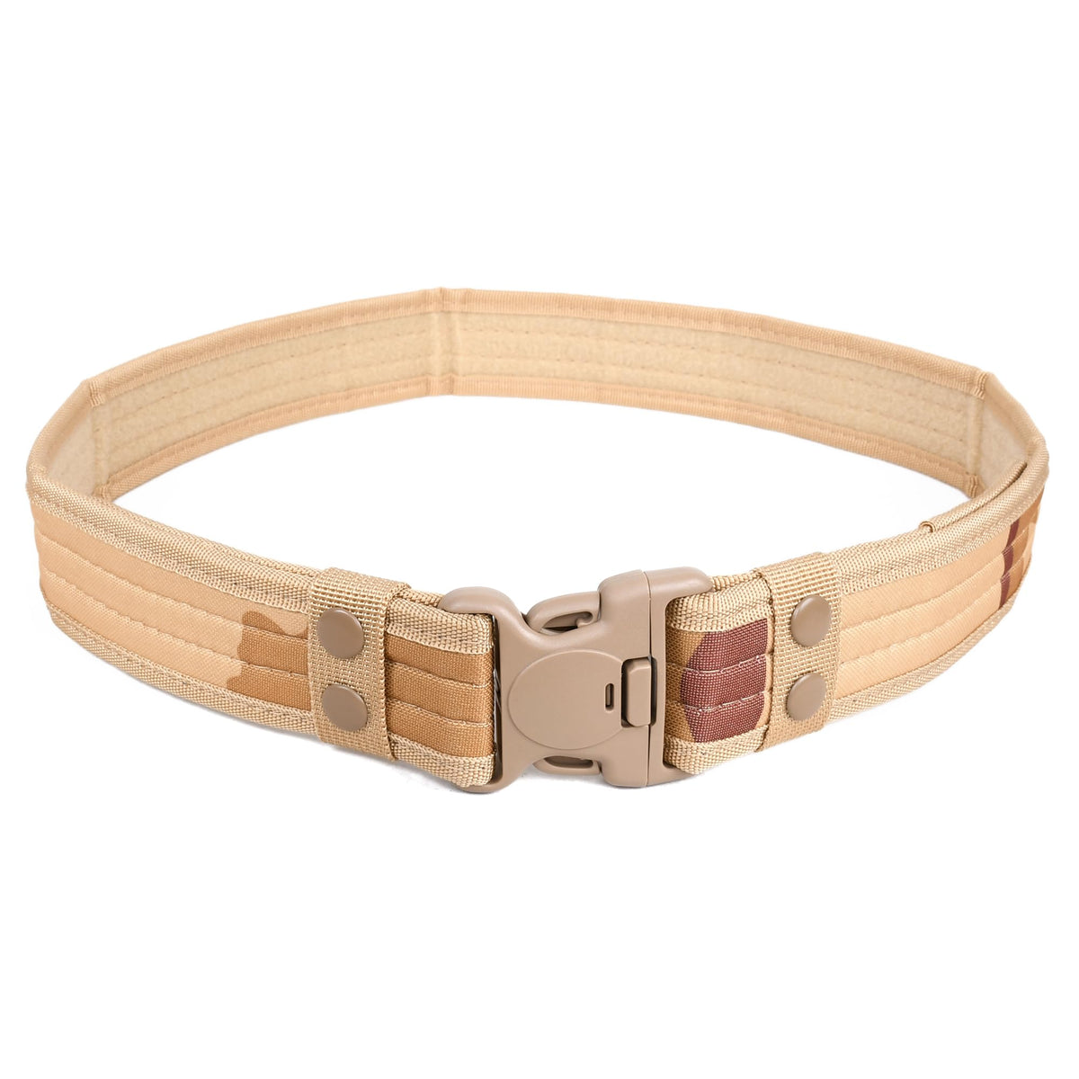 Eastern Tactical Supply duty belt with quick-release buckle for fast adjustments.