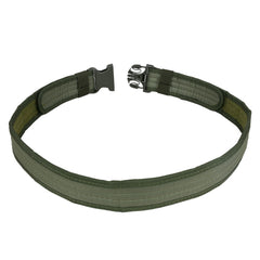 Eastern Tactical Supply duty belt buckle closeup highlights durability and secure attachment points