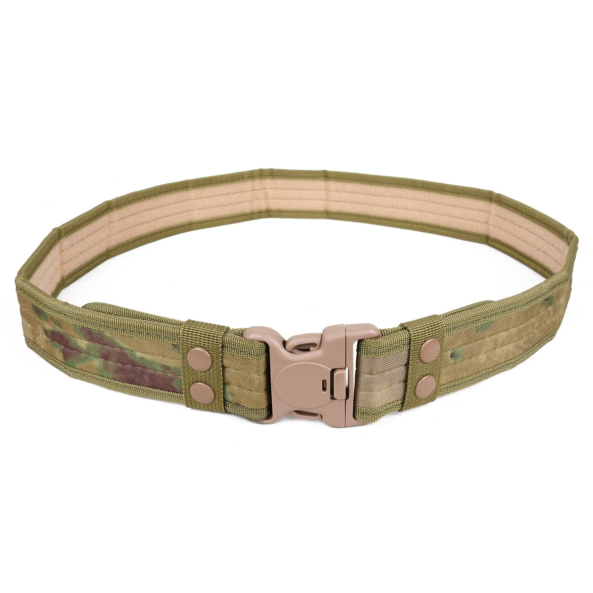 Eastern Tactical Supply duty belt with quick-release buckle for fast access.