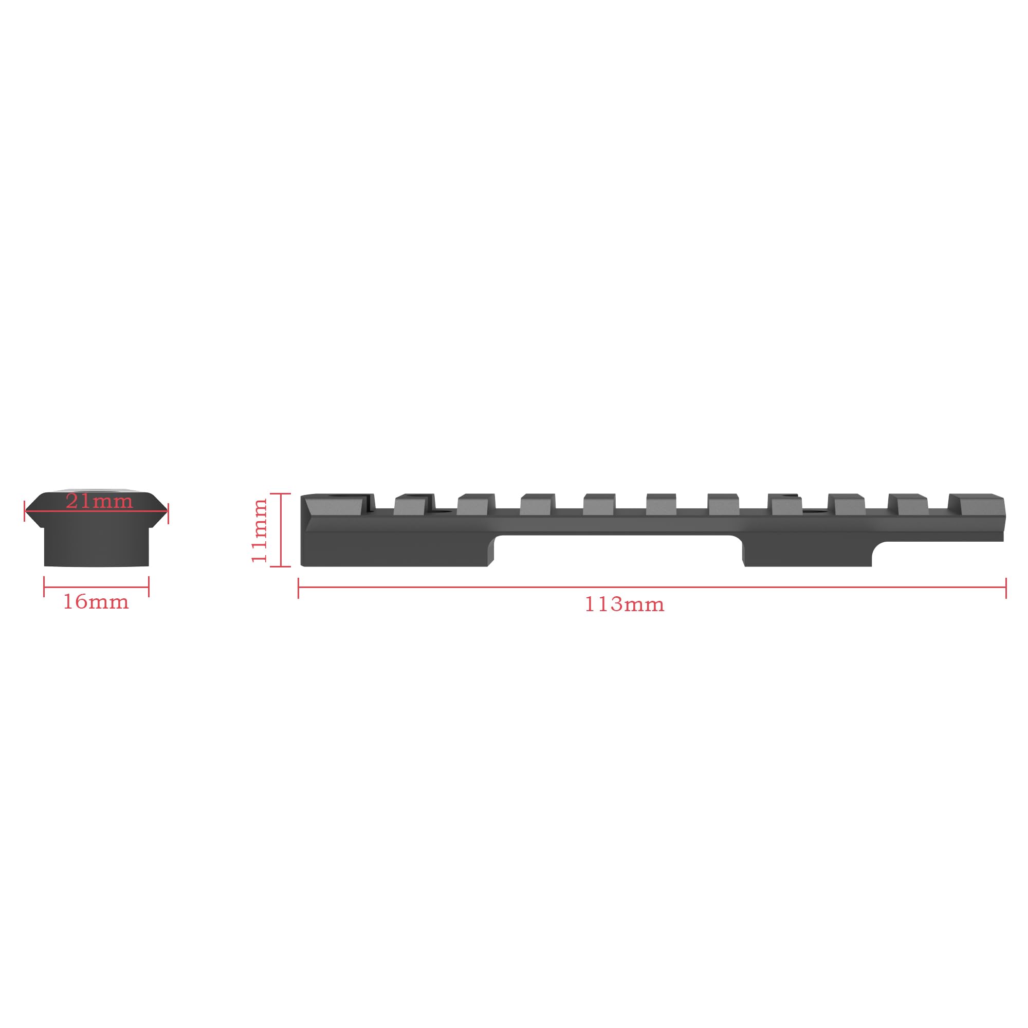 Eastern Tactical Supply Henry Big Boy rail mount showcases shock-proof design for high recoil rifles.