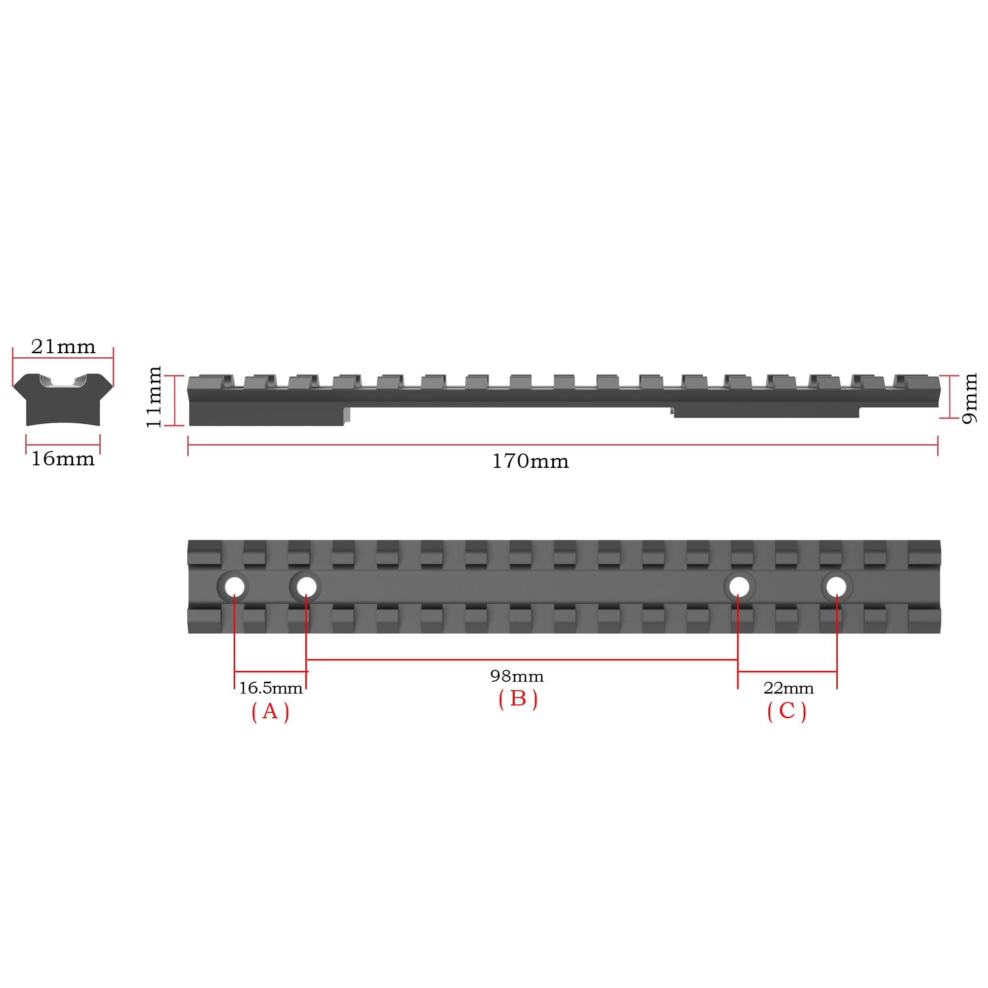 Included screws support cross-model compatibility with multiple ring sizes.