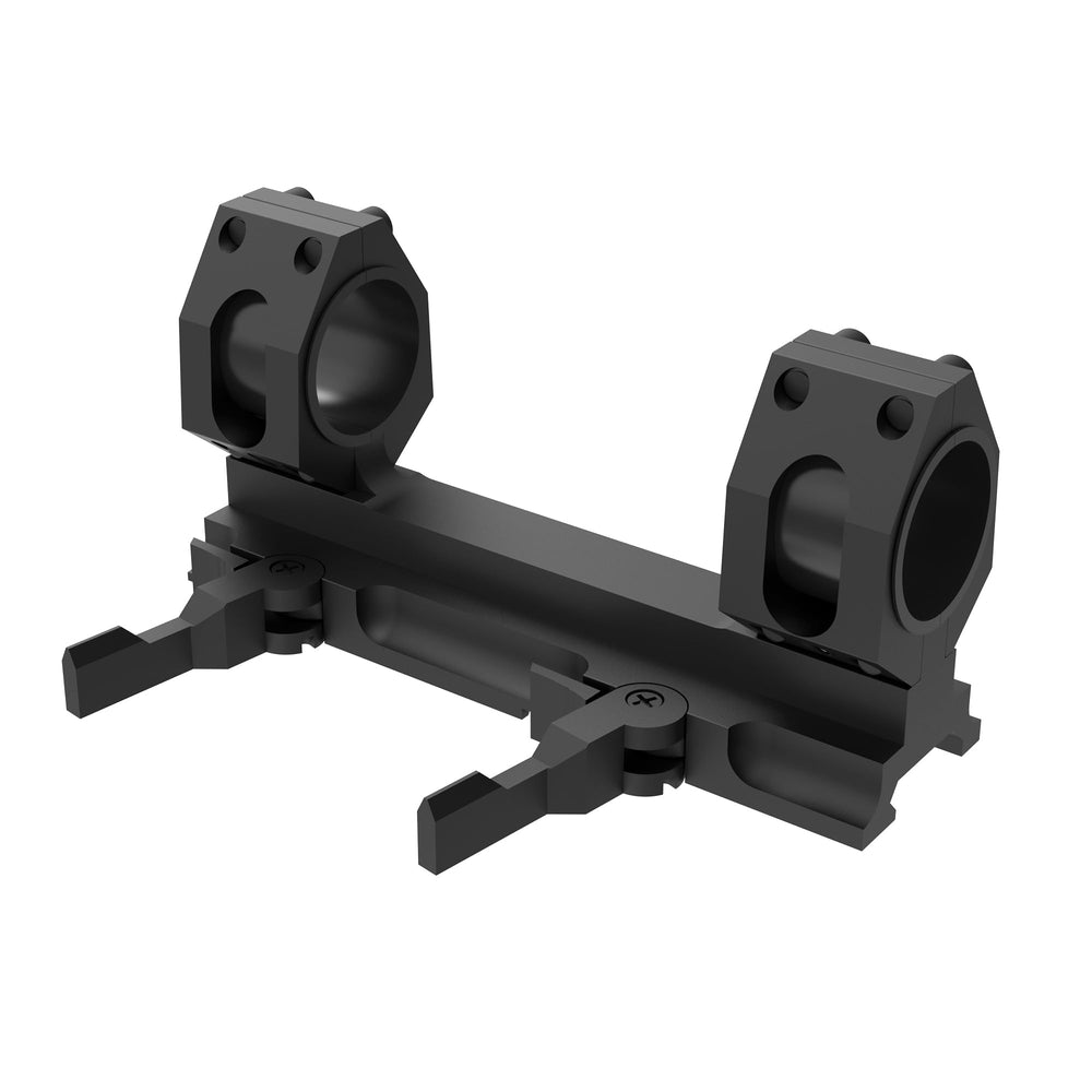 Eastern Tactical Supply matte black anodized finish highlights durable non reflective coating.