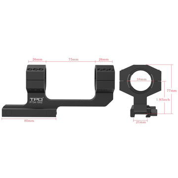 Eastern Tactical Supply night vision-ready mount designed to hold optics firmly under recoil.
