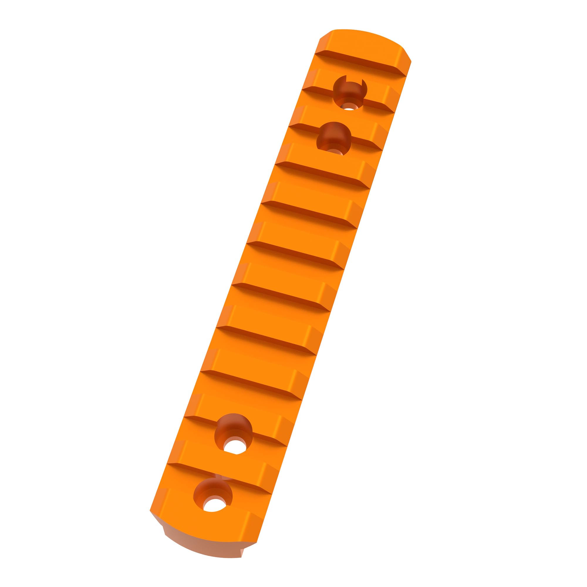 Orange finish highlights Henry H024 rail mount for quick identification.
