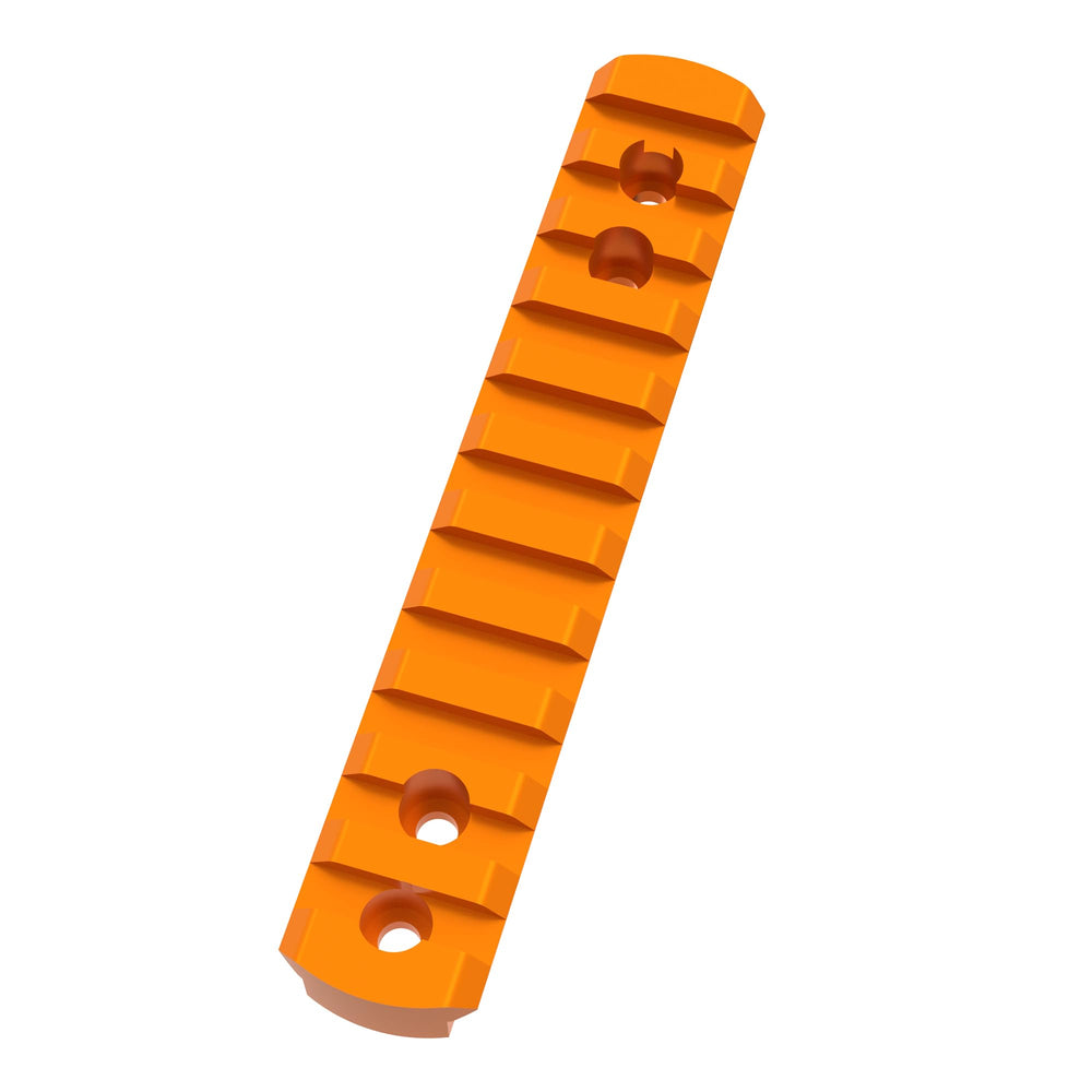 Orange finish highlights Henry H024 rail mount for quick identification.