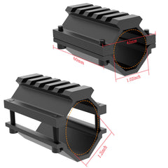 Eastern Tactical Supply package includes screws and Allen wrench for quick, tool-assisted setup