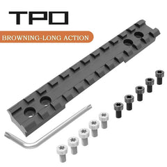 Eastern Tactical Supply rail compatibility with Picatinny and Weaver rings for flexible optics.
