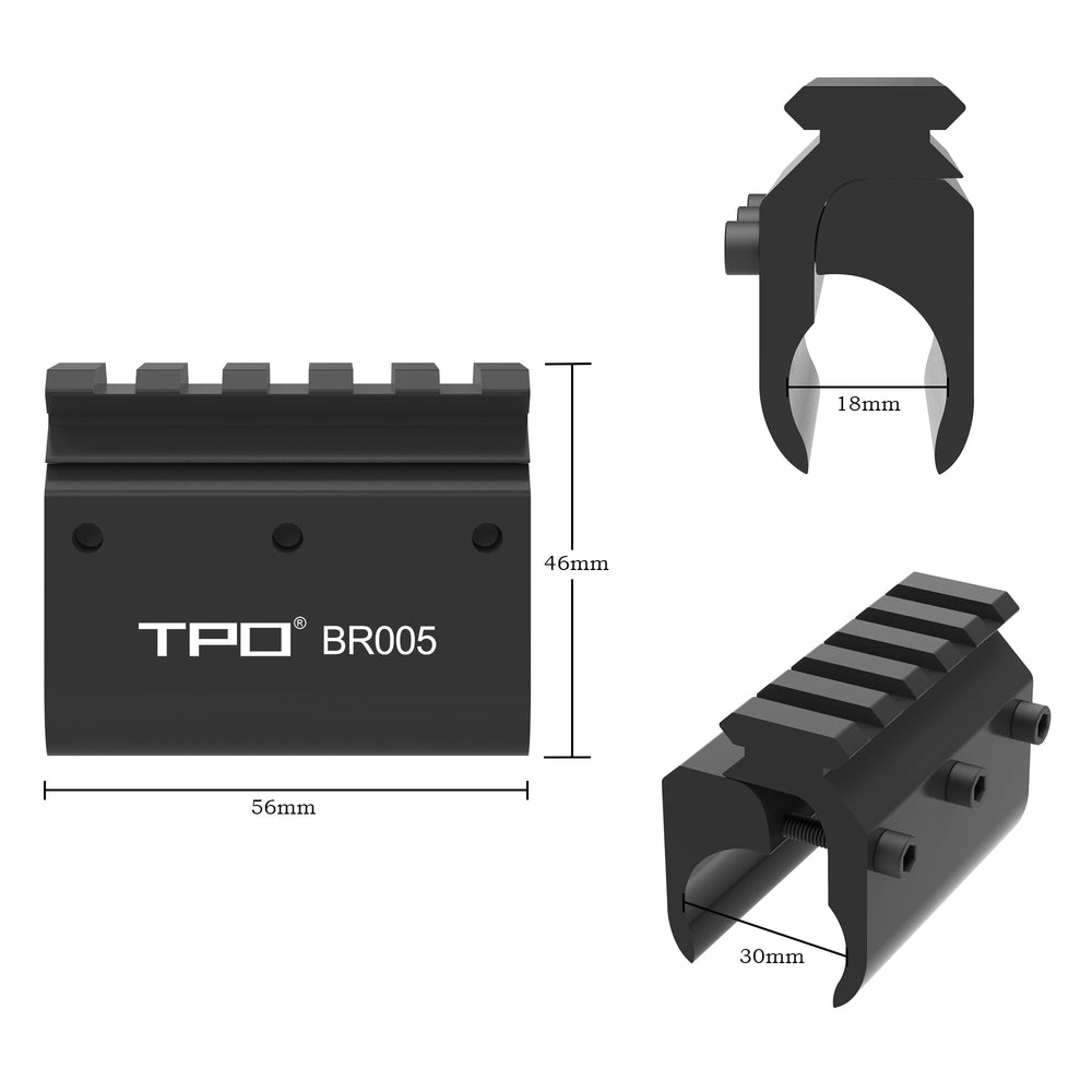 Eastern Tactical Supply Picatinny/Weaver rail compatibility supports lights and lasers.