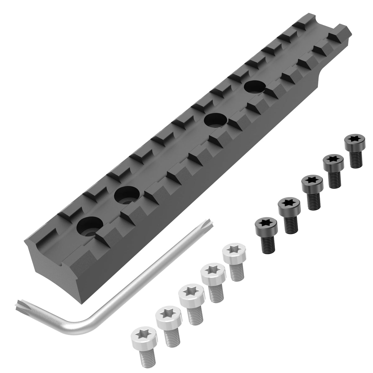 Eastern Tactical Supply Remington 740 rail mount top view for precise scope mounting